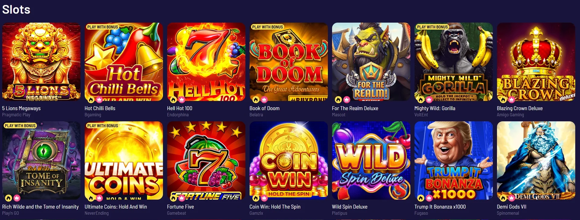 slots